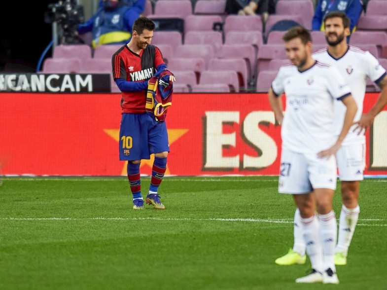 L'amende infligée à Messi pour avoir rendu hommage à Maradona