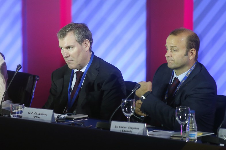 Trois hommes pour un siège dans la course à la présidence du Barça