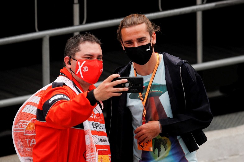 Antoine Griezmann présent au Grand Prix d'Espagne dimanche