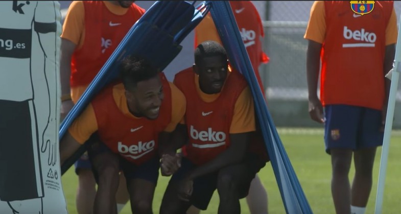 FC Barcelone : voici l'exercice qui déclenche des fous rires à l'entraînement