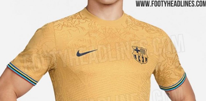 Voici à quoi devrait ressembler le maillot extérieur du FC Barcelone