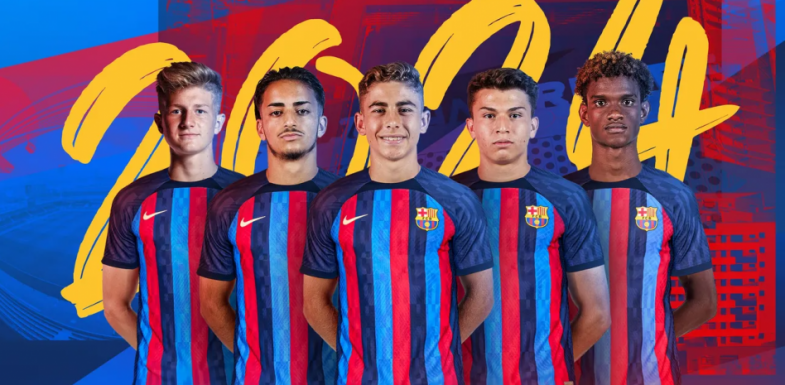 Cinq jeunes joueurs prometteurs vers le Barça B 