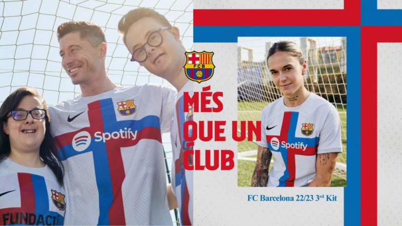 Le nouveau maillot third du FC Barcelone dévoilé 