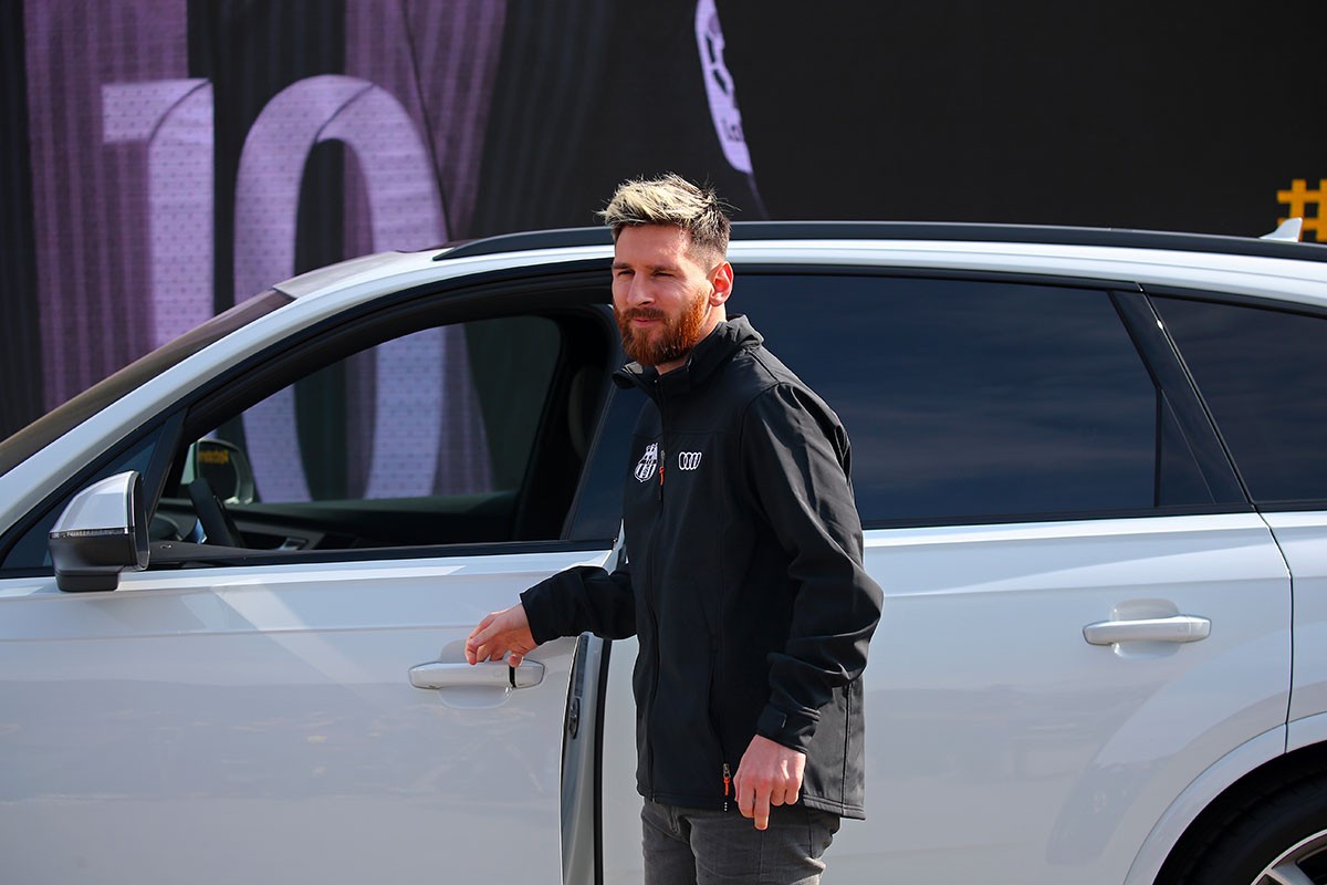 Les joueurs du Barça ont reçu leurs nouvelles Audi
