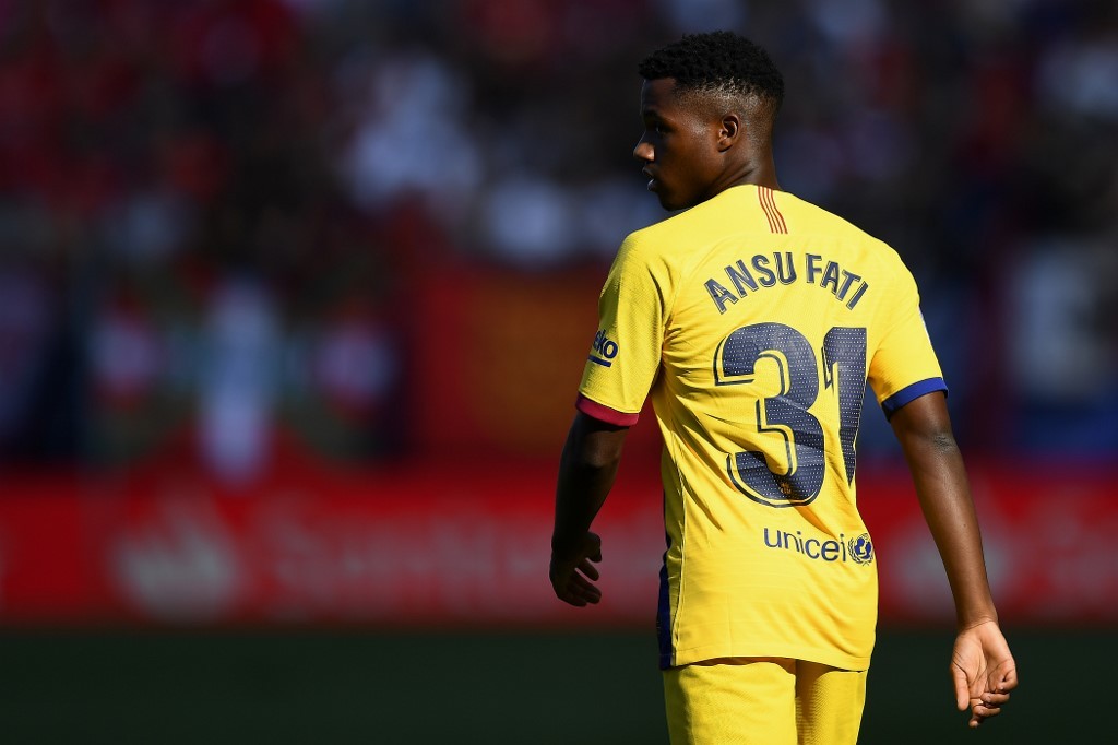 Barça : Ansu Fati jouera avec l'équipe première