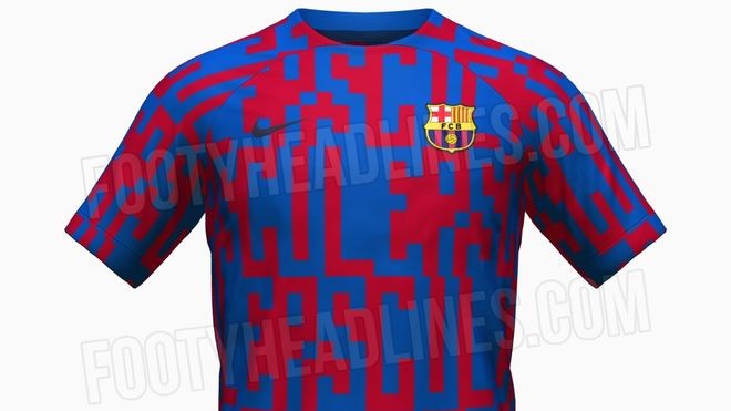 maillot entrainement barcelone 2022