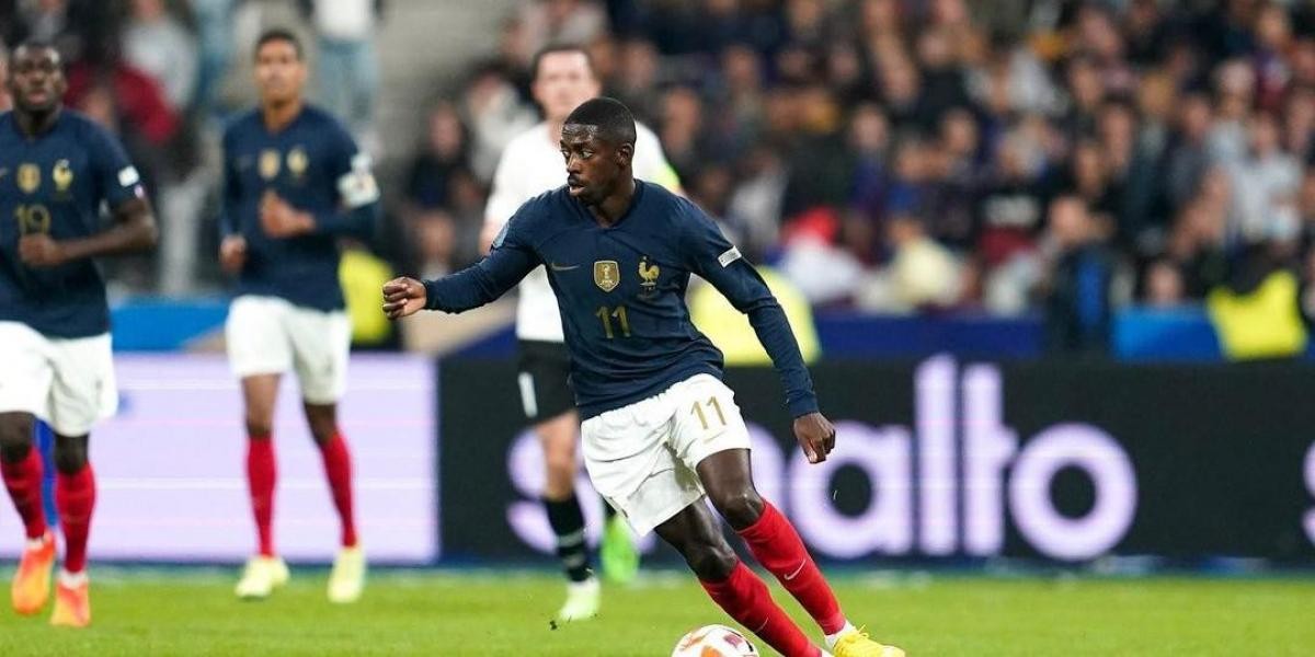 Barça : La compo de l'Equipe de France tombe avec Dembélé, sans Koundé !
