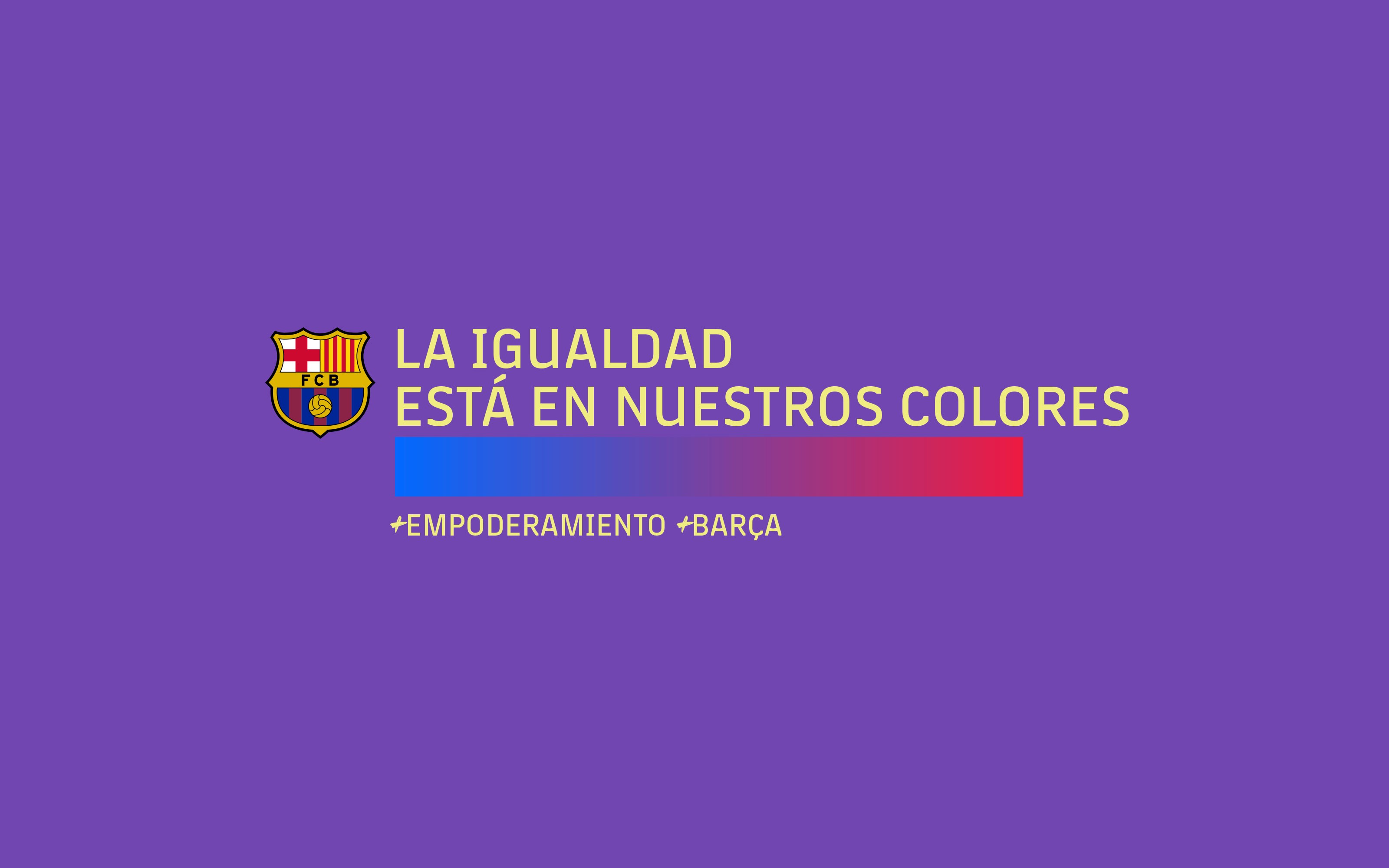 Le  Barça dévoile une nouvelle couleur officielle, la 