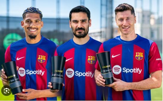 Trois barcelonais dans l’équipe-type de la liga